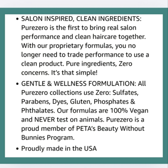 🔥PURE ZERO/CONDITIONER/TEA TREE & MATCHA - Picture 4 of 4